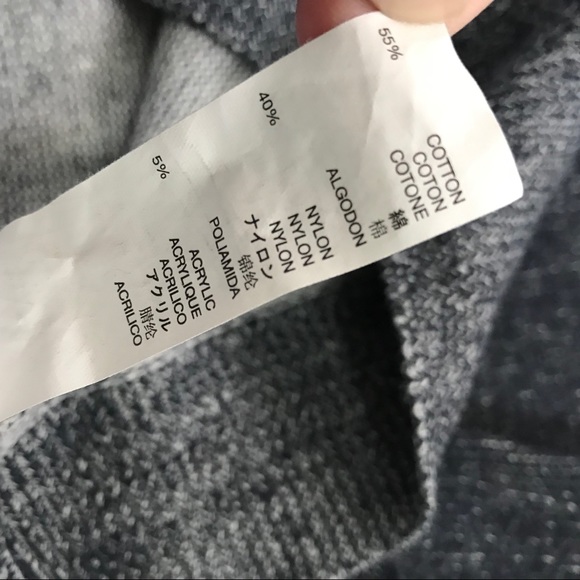 Gap Sweater Soft Navy Heather WFH Pullover Spring - Picture 5 of 6